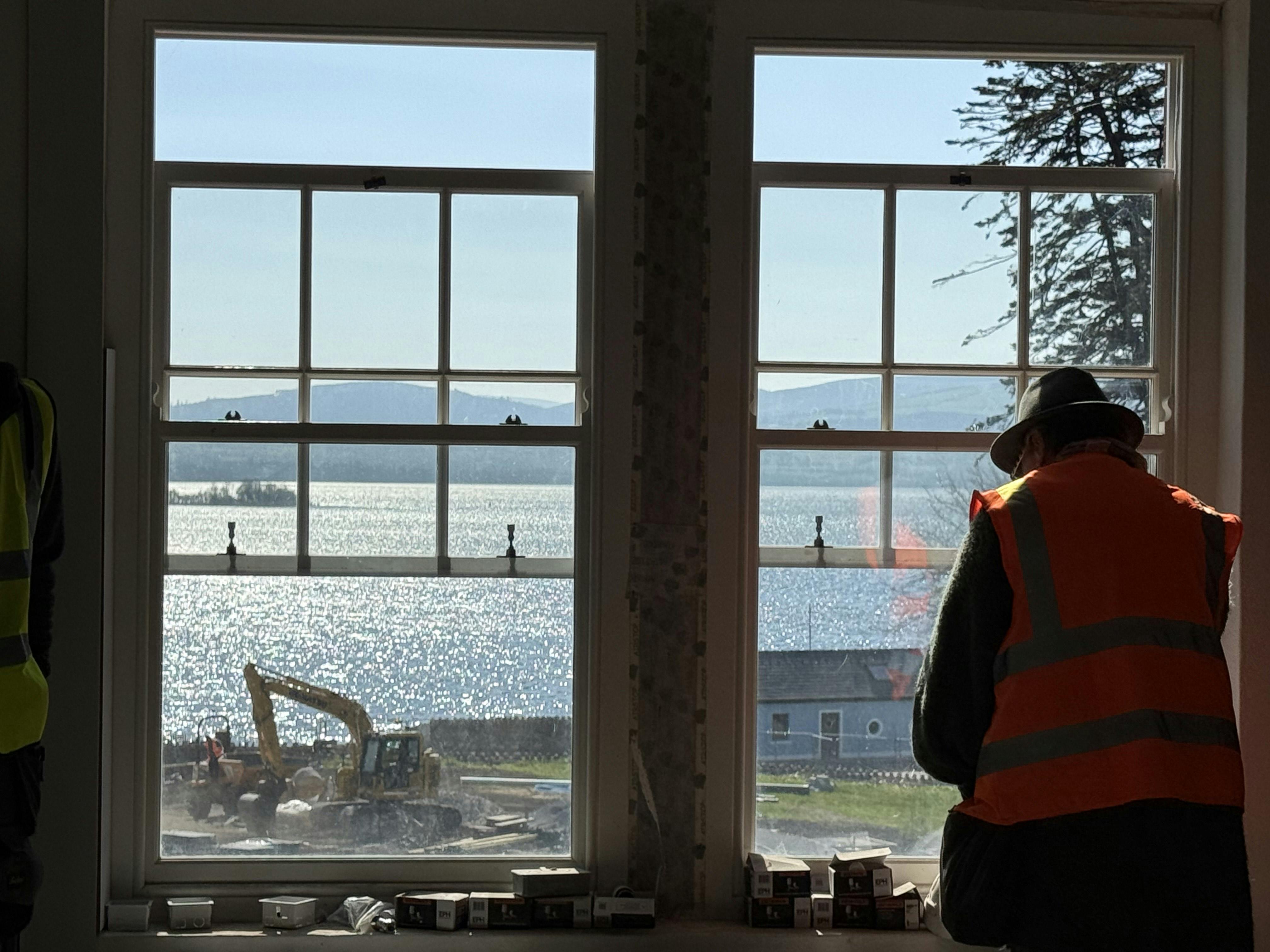 View of Lough Derg from upstairs window where cafe will be operating.jpeg