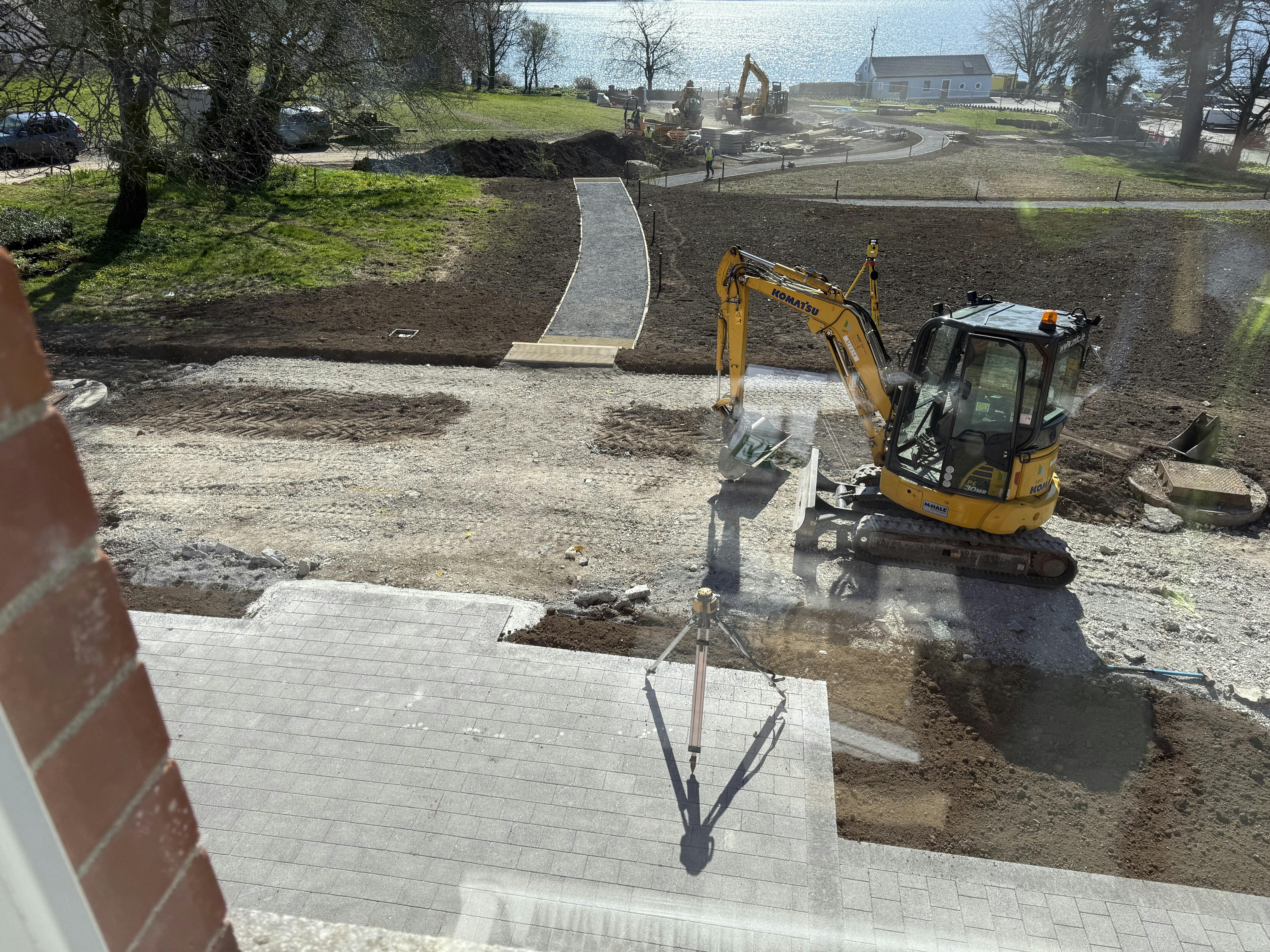 View of site from front door showing height including the various levels.jpeg
