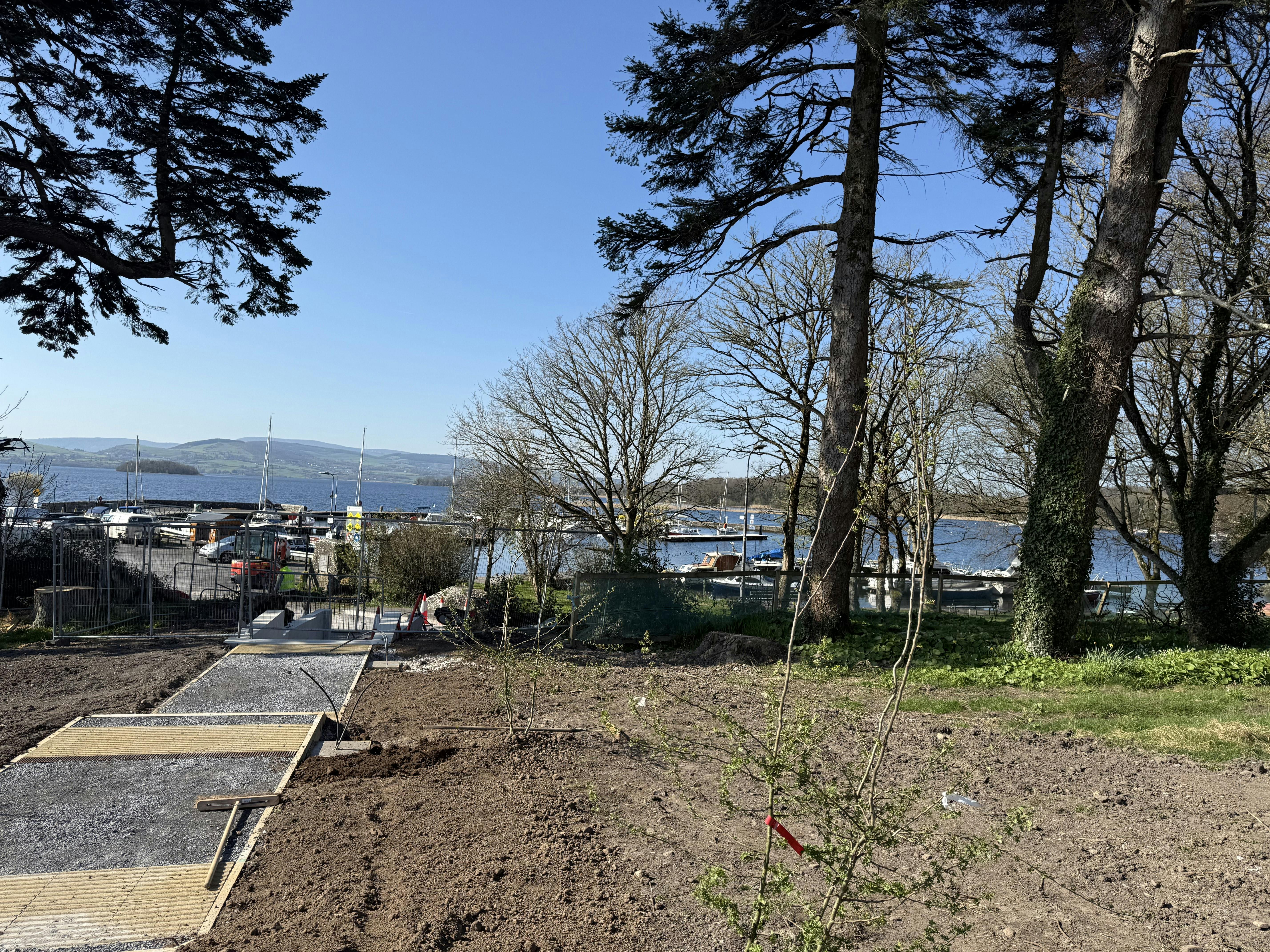 View from half way down path also showing view of harbour.jpeg