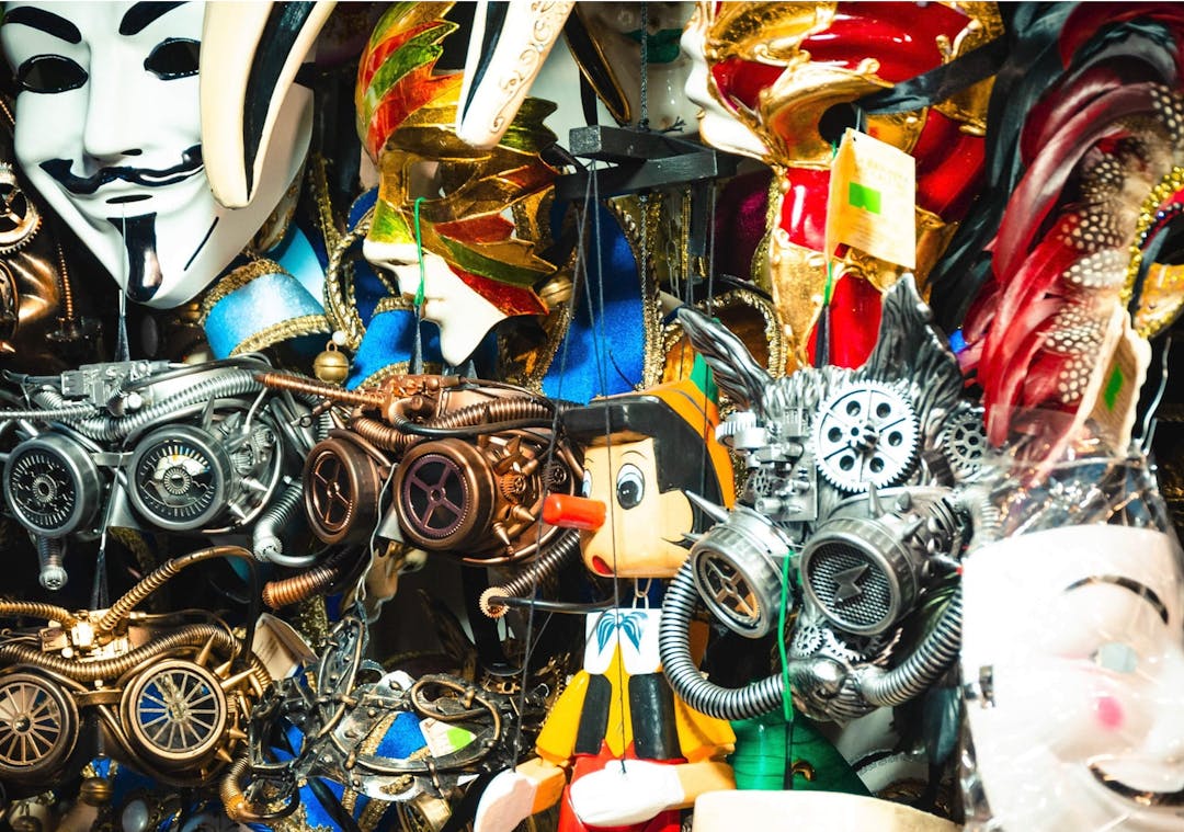 Collage of Masks