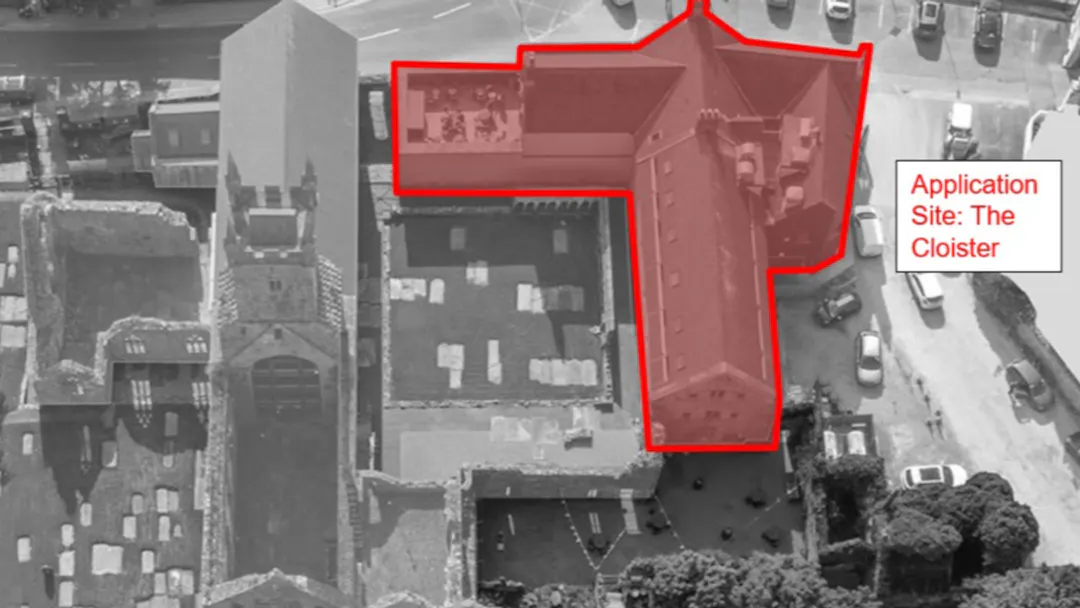 Application Site: The Cloister 