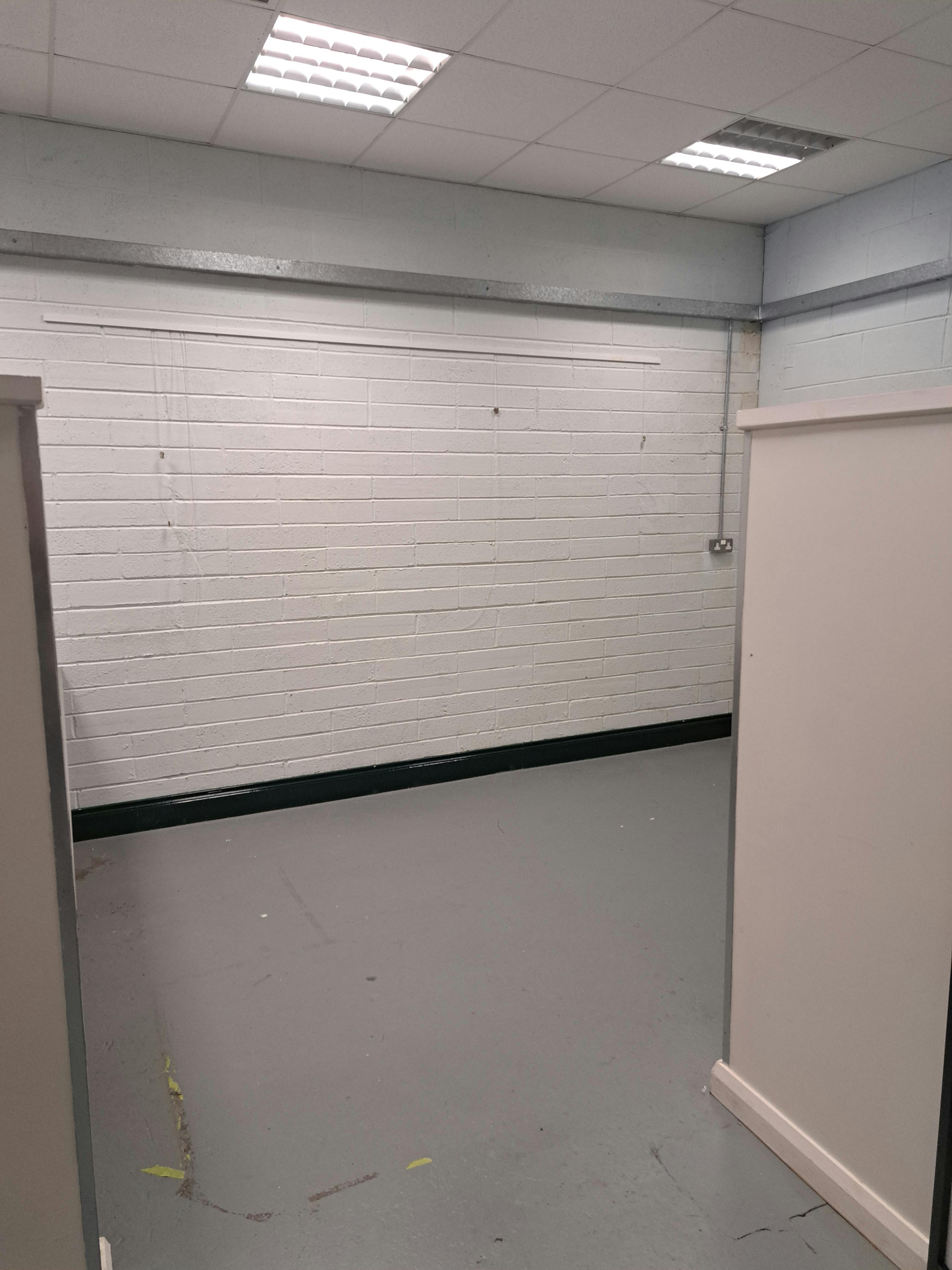 View from entrance to shared space