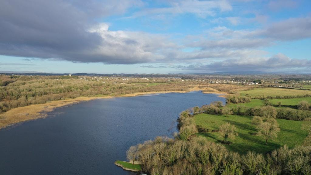 View of Ballybeg with water tower of ballybeg woods to the left of the photo (002).jpg